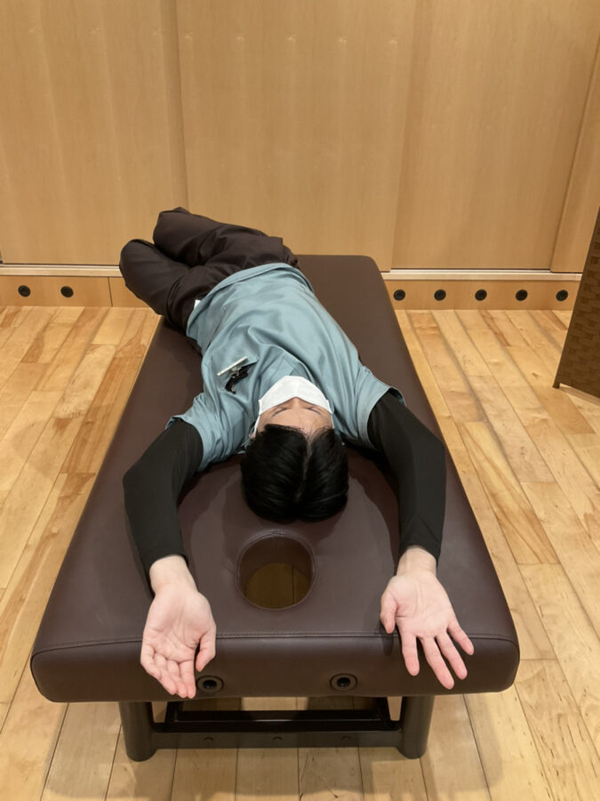 腰痛予防ストレッチ